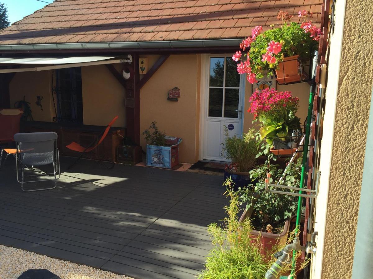 Le Jardin De Theleme "Charme Discret Pour Un Nid Douillet" Mazille Exterior foto