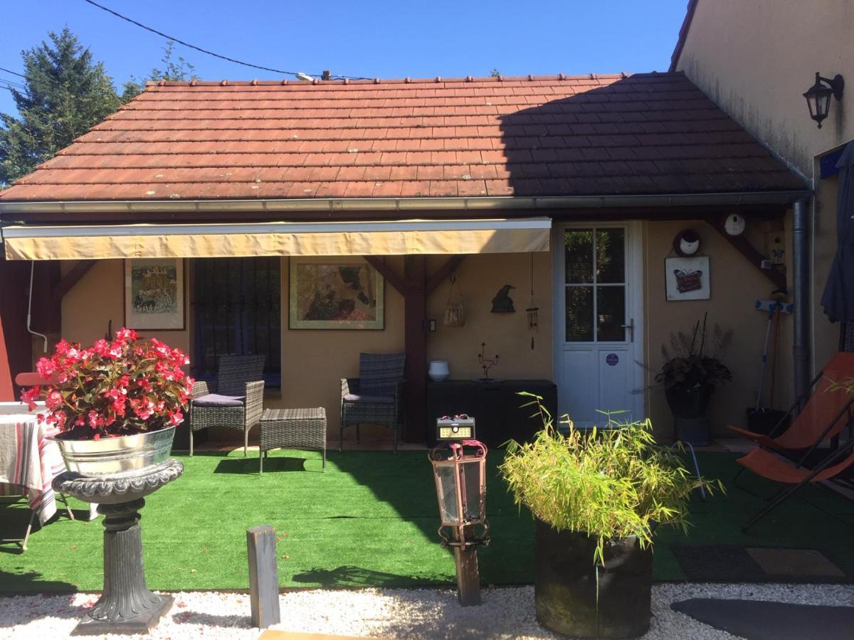 Le Jardin De Theleme "Charme Discret Pour Un Nid Douillet" Mazille Exterior foto