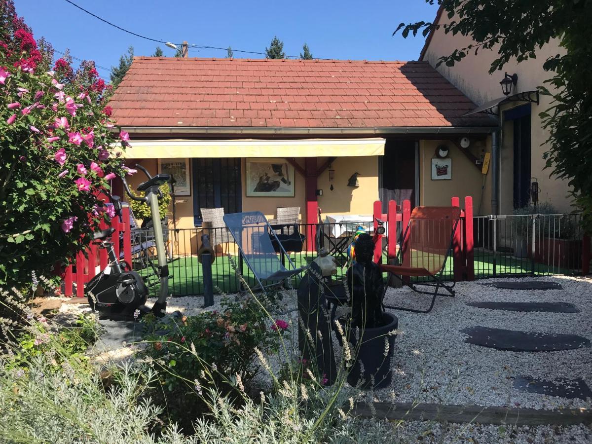 Le Jardin De Theleme "Charme Discret Pour Un Nid Douillet" Mazille Exterior foto